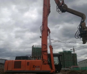 ZX450-5液压打桩机
